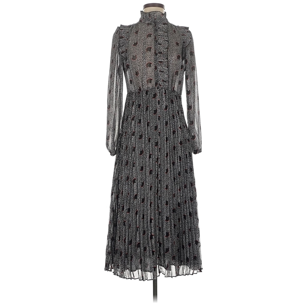 Ba@Sh Elegant Sheer Dress, Size Medium, US 8